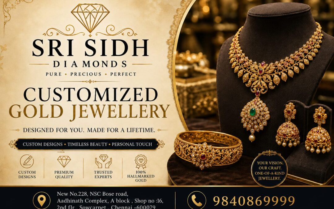 customised gold jewellery