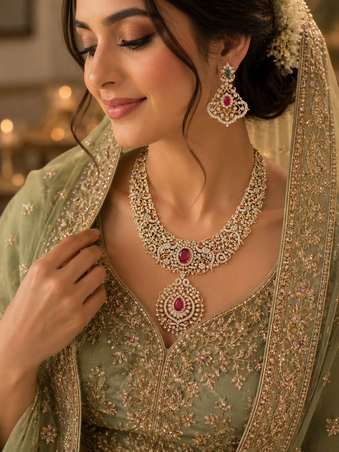 customized diamond set