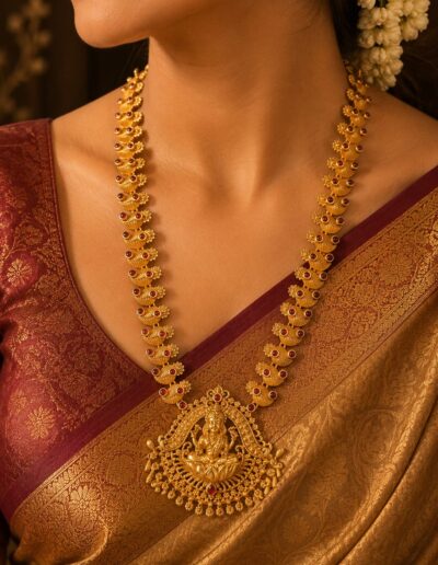 customized temple jewellery