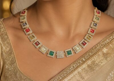 pearl diamond set